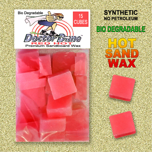 Doctor Dune's RED HOT sandboard wax