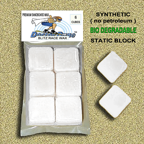 Doctor Dune's BLITZ sandboard race wax!